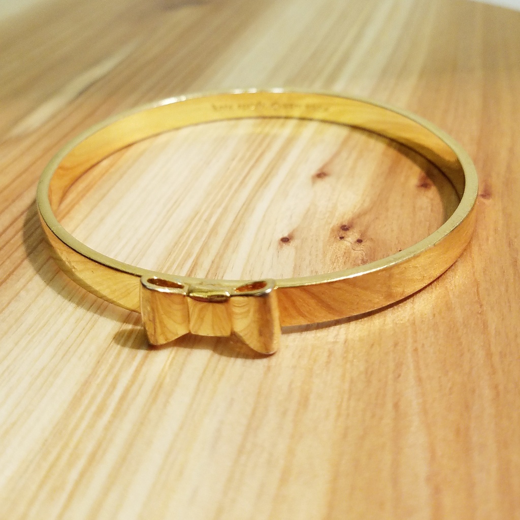 Kate Spade Ny Gold Bow Bangle 26$